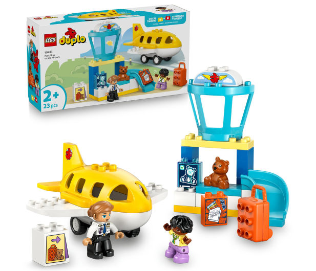 LEGO DUPLO 10443 Pierwszy raz na lotnisku - 1331604 - zdjęcie 2
